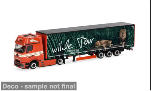 Modellini auto Mercedes Actros L ProCabin Ferntrans Haas/Wilde Tour 1/87 Herpa