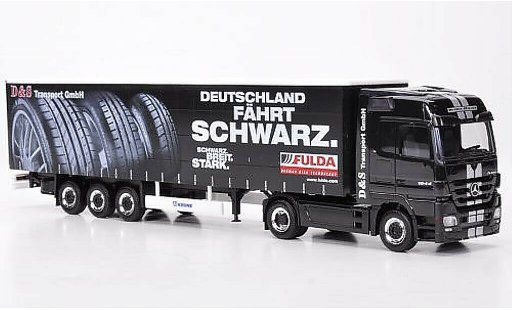 Mercedes Actros Base 1/87 Herpa LH 08 Gardinenplanen-SZ Fulda modellini auto
