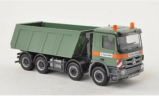 Mercedes Actros Base 1/87 Herpa M 08 Max Wild Kipper-LKW 4-achs modellini auto