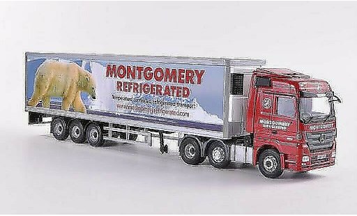 Mercedes Actros Base 1/50 Corgi Montgomery Refrigerated Kuhlbaule-SZ modellini auto