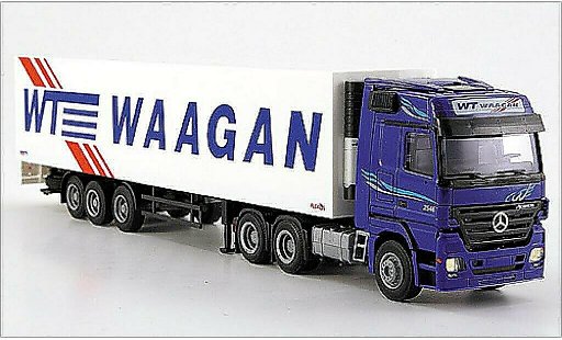 Mercedes Actros Base 1/87 AWM MP 2 LH Aerop. Kuhl-KSZ WT Waagan modellini auto