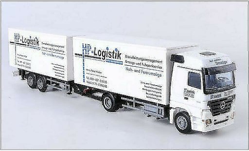 Mercedes Actros Base 1/87 AWM MP2-LH KTaHZ HP Logistik modellini auto