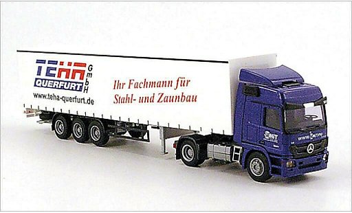 Mercedes Actros Base 1/87 AWM MP3 L/Aerop. Senit / TEHA G-KSZ modellini auto