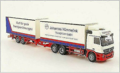 Mercedes Actros Base 1/87 AWM MP3 L Hummelink Jumbo-KHZ modellini auto