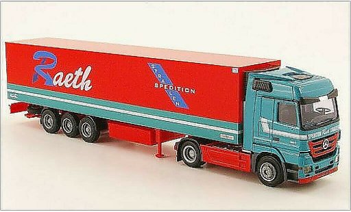 Mercedes Actros Base 1/87 AWM MP3 LH/Aerop. Raeth Kuhl-KSZ modellini auto