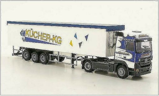 Mercedes Actros Base 1/87 AWM MP3 LH Kucher-KG (A) modellini auto