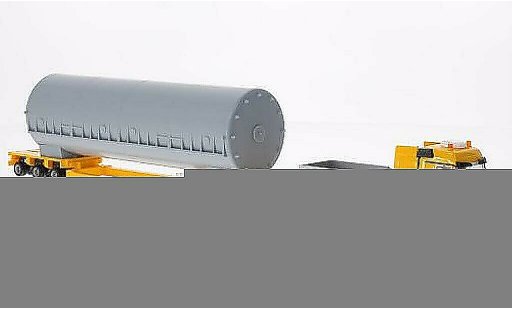 Mercedes Actros Base 1/87 Herpa MP3 Max Bogl Tieflade-SZ con Ladung Kessel modellini auto
