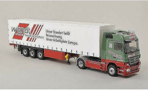 Mercedes Actros Base 1/43 Eligor MP3 Spedition Wandt Gardinenplanen-Sattelzug limitata Auflage 99 pezzo modellini auto