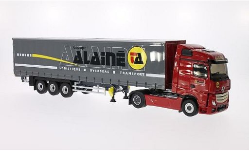 Mercedes Actros Base 1/43 Eligor MP4 Groupe Alaine Gardinenplanen-SZ modellini auto