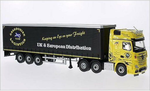 Mercedes Actros Base 1/50 Corgi MP4 RHD Caledonian Logistics modellini auto