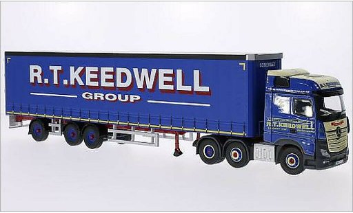 Mercedes Actros Base 1/50 Corgi MP4 RHD R.T. Keedwell Group modellini auto