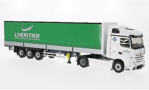 Mercedes Actros Base 1/43 Eligor MP4 Steamspace Transports Lheritier Gardinenplanen-SZ modellini auto