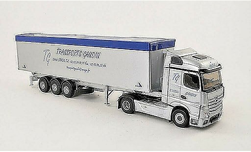 Mercedes Actros Streamspace 1/43 Eligor MP4 Transports Gaudin Getreidekipper-SZ modellini auto