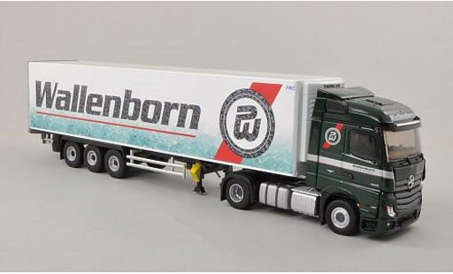 Mercedes Actros Streamspace 1/43 Eligor MP4 Wallenborn Kuhlbaule-SZ modellini auto