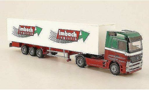 Mercedes Actros Base 1/87 Rietze Sattelzug Imbach Logistik - Schachen modellini auto