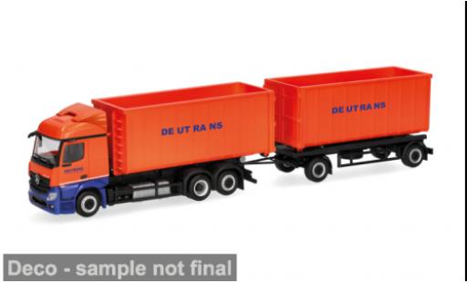 Modellini auto Mercedes Actros Streamspace 2.3 Deutrans 1/87 Herpa