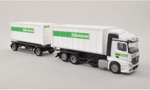 Mercedes Actros Streamspace 1/87 Herpa 2.3 Nehlsen Abrollmulden-HZ modellini auto