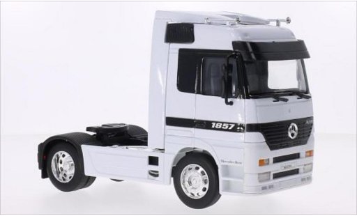 Mercedes Actros Base 1/32 Welly bianco modellini auto