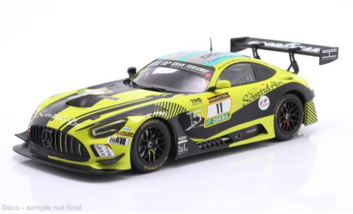 Mercedes AMG GT 1/18 IXO 3 24h N&uuml;rburgring 2025 Schnitzelalm Racing #11 K.Heyer/J-M.H&auml;rtling 1:18 modellino in miniatura