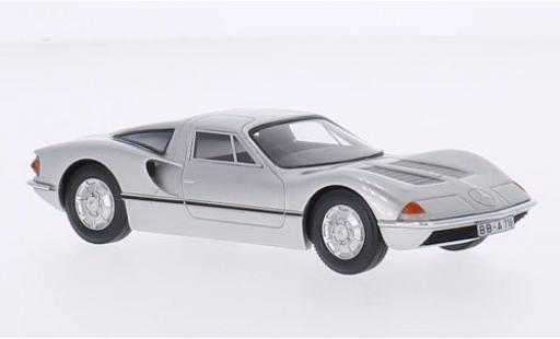Mercedes C111 1/43 AutoCult Sacco Stu silber 1:43 modellino in miniatura
