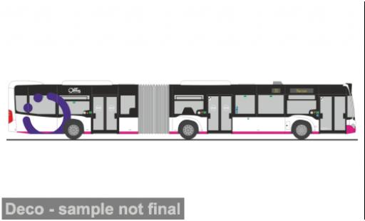 Modellini auto Mercedes Citaro G 2015 &Atilde;�ffis Nahverkehr Hameln - Pyrmont 1/87 Rietze