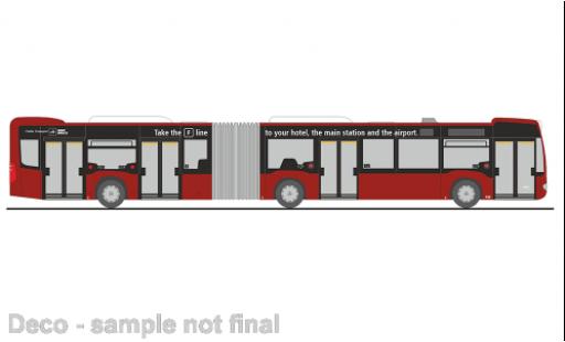 Mercedes Citaro 1/87 Rietze G IVB Innsb 1:87 modellino in miniatura