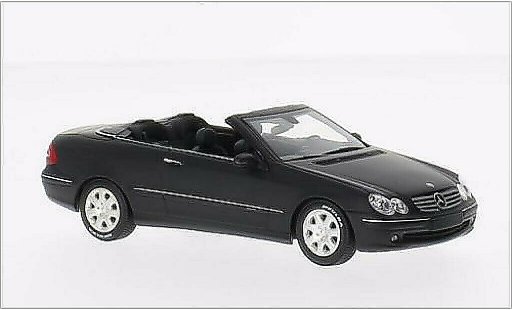 Mercedes Classe CL Cabriolet 1/43 Minichamps K Cabrio opaco-nero 2002 modellini auto