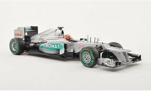 Mercedes F1 2012 1/43 Minichamps W03 No.7 Petronas Last Race GP Brasilien modellini auto