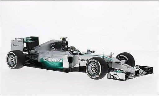 Mercedes F 2014 1/18 Minichamps W05 Hybrid No.6 AMG formula 1 Team Petronas formula 1 modellini auto