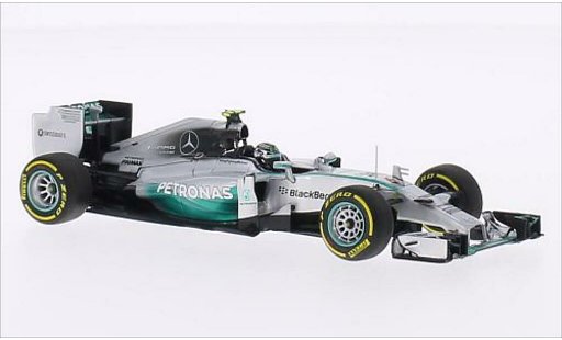 Mercedes F1 2014 1/43 Minichamps W05 Hybrid No.6 AMG Petronas Team Petronas formula 1 GP Abu Dhabi modellini auto