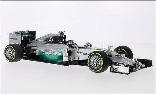 Mercedes F1 2014 1/18 Minichamps W05 Hybrid No.6 AMG Petronas Team Petronas GP Abu Dhabi modellini auto