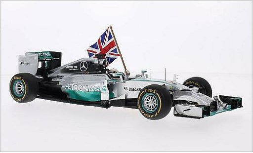Mercedes F1 2014 1/18 Spark W05 No.44 formula 1 GP Abu Dhabi modellini auto