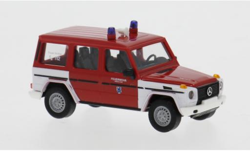 Mercedes Classe G 1/87 Busch 1990 Feuerwehr Düsseldorf 1:87 modellino in miniatura