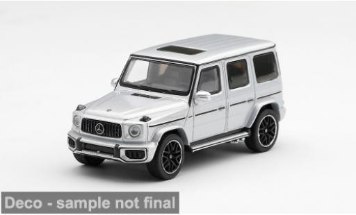 Modellini auto Mercedes Classe G G63 silber 2022 1/64 Mini GT
