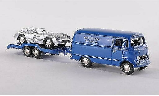 Mercedes L319 Kastenwagen 1/87 Bub furgone/Hanger/MB 300SLR modellini auto