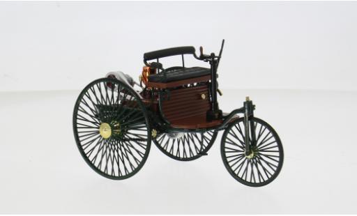 Mercedes Patent 1/18 Norev Motorwagen Holzoptik/schwarz 1886 1:18 modellino in miniatura