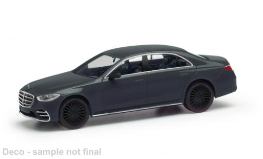 Modellini auto Mercedes Classe S anthrazit 1/87 Herpa