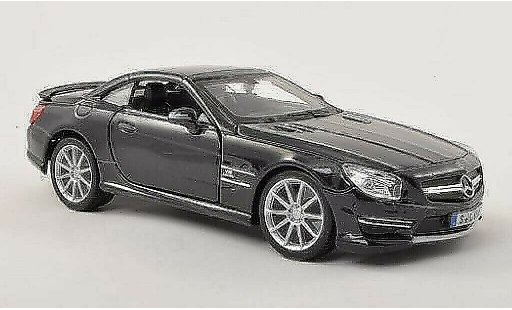 Mercedes Classe SL 65 1/24 Burago AMG (R231) antracite capote chiuso modellini auto