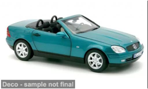 Mercedes Classe SLK 1/18 Norev SLK (R170) gr&uuml;n 1996 1:18 modellino in miniatura