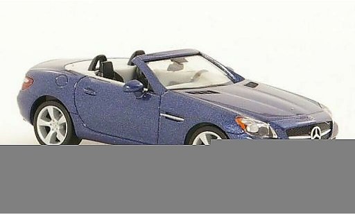 Mercedes Classe SLK Base 1/87 Herpa (R172) blu 2011 modellini auto
