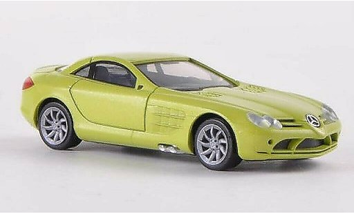 Mercedes SLR Base 1/87 Herpa McLaren verde 2004 modellini auto