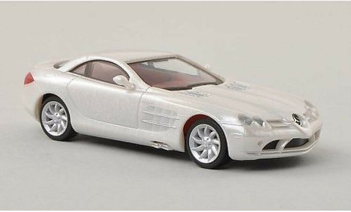 Mercedes SLR Base 1/87 Herpa McLaren met.bianco modellini auto