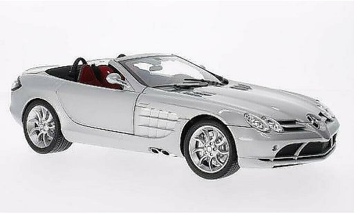 Mercedes SLR Roadster 1/18 Minichamps McLaren grigio 2007 modellini auto