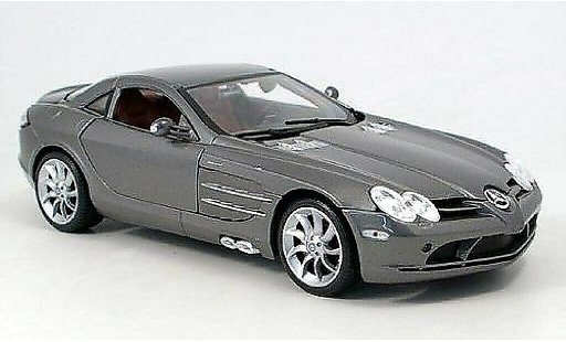 Mercedes SLR Base 1/18 Maisto grigiogrigio 2003 modellini auto
