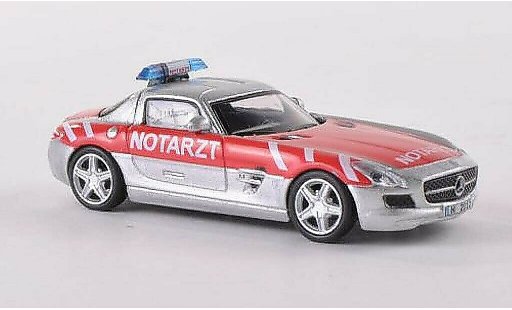 Mercedes SLS Coupe 1/87 Schuco AMG (C197) Notarzt modellini auto