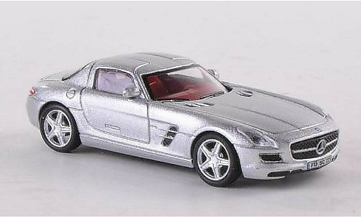 Mercedes C Coupe 1/87 Schuco AMG grigio modellini auto