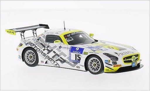 Mercedes SLS GT3 1/43 Spark AMG No.15 HTP Motorsport GmbH 24h Nurburgring 2014 /R.Rehfeld modellini auto