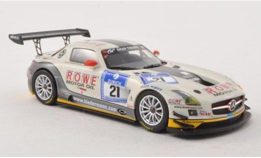 Mercedes SLS GT3 1/43 Minichamps AMG No.21 Rowe Racing 24h Nurburgring 2012 /Bullitt modellini auto