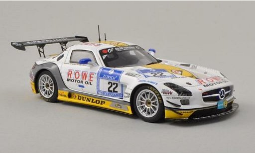 Mercedes SLS GT3 1/43 Spark AMG No.22 ROWE/Biedermann 24h Nurburgring 2013 /N.Bastian modellini auto