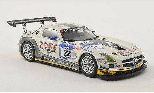 Mercedes SLS GT3 1/43 Minichamps AMG No.22 Rowe Racing 24h Nurburgring 2012 /Seyffahrt modellini auto